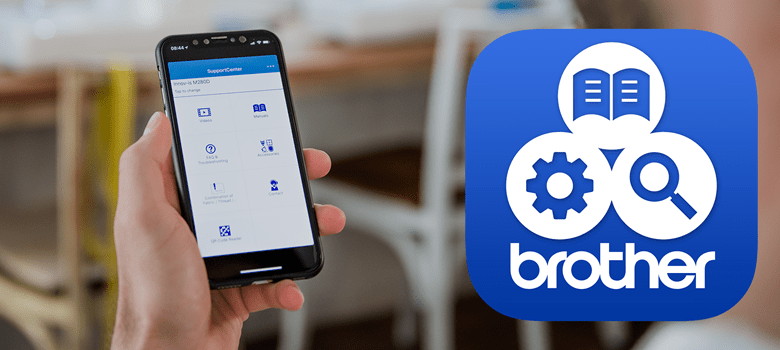 Brother Support App on mobile