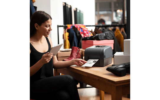 TD-4750TNWB Thermal Transfer Wireless Network Desktop Label Printer 6