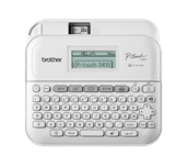 The PT-D410 is a user-friendly desktop label printer compatible with your lifestyle and way of working. With its large graphical display, QWERTY keyboard, P-touch Editor software, USB connectivity and other handy built-in features, the PT-D410 is a versatile labelling solution that’s perfect for home and small office use.