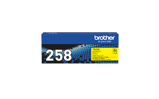 TN258Y Yellow Toner